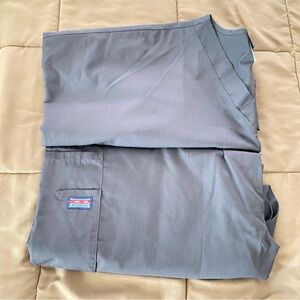 👗 Dickies Charcoal Gray Scrub SET 2X top and 3X pants. NWOT